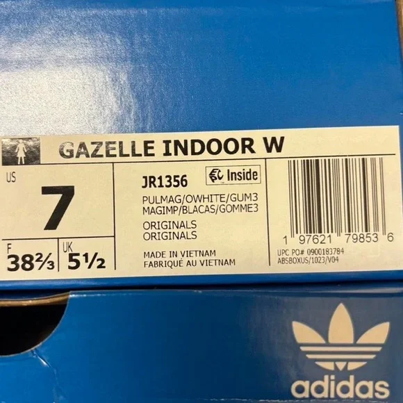 Adidas Gazelle Indoor Pink Suede Sneakers - Picture 9 of 12